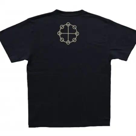 Tシャツ カタカムナ 姫川薬石 ネイビー (半袖 Mサイズ)【1619461】