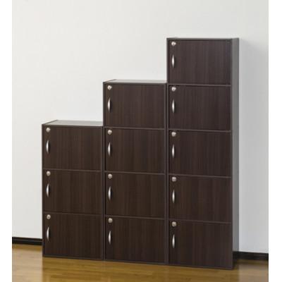 ふるさと納税 海南市 鍵付き5段ボックスR　ブラウン |  | 01