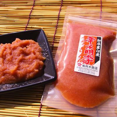 ふるさと納税 羅臼町 北海道羅臼町　知床らうす前浜産ほぐし無着色辛子明太子　 バラ明太子250g×5パック |  | 01