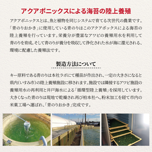 小林海苔店の青のりおかき10袋セット 〈 お菓子 おやつ おかき せんべい 煎餅 揚げ餅 菓子 米菓子 プレゼント お土産 おすすめ 〉