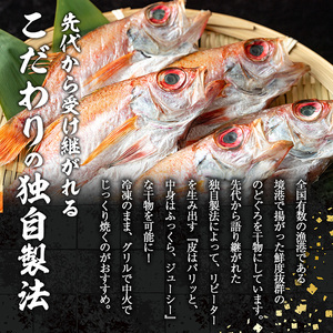 ＜数量限定＞のどぐろ一夜干し(6枚) 国産 魚介 干物 干し物 白身 海の幸 のどぐろ 赤ムツ 冷凍 おかず おつまみ 【sm-DG002-C】【木村鮮魚店】