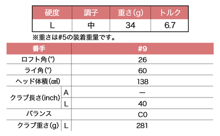 ゼクシオ 13 レディス フェアウェイウッド ボルドー【L/#9】 ≪2023年モデル≫ ゴルフボールセット_ZT-C706-9L