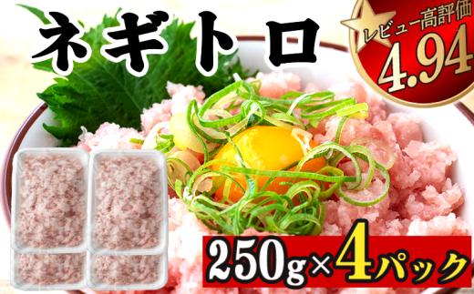 ネギトロ 1kg ( 250g×4パック ) | まぐろ 鮪 ネギトロ ねぎとろ まぐろたたき まぐろのたたき マグロたたき ネギとろ ねぎトロ susaki 高知県須崎市