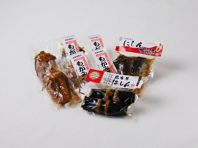 最上鯉屋 ふるさとセット（もがみ鯉4切れ、にしん甘露煮3枚、にしん昆布巻2本） 026-011