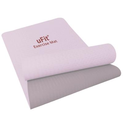 ふるさと納税 渋谷区 uFit Exercise Mat　200×90cm【ピンクグレー】【136027-4】
