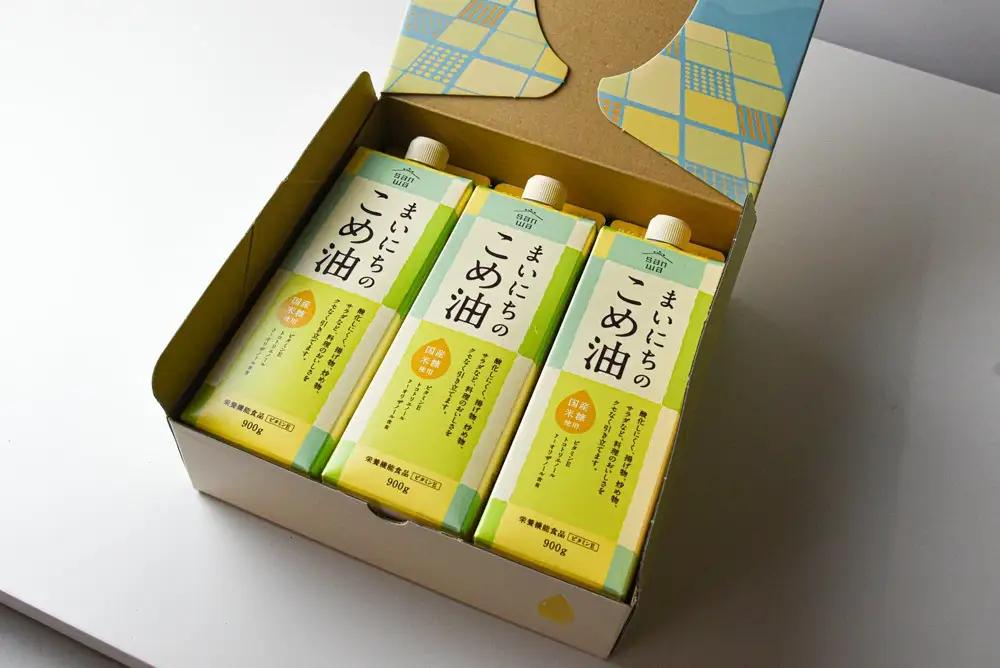 まいにちのこめ油 900g × 3本 米油
