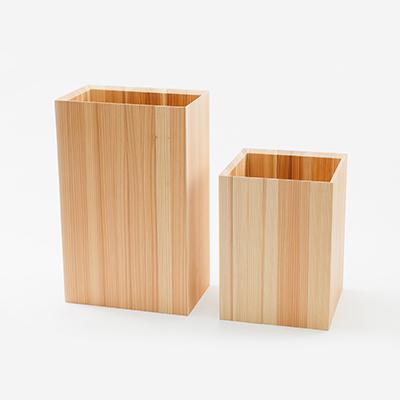 ふるさと納税 津山市 スギのダストボックスL |  | 01