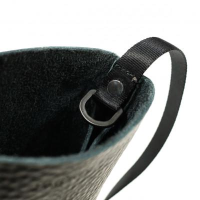 ふるさと納税 鎌倉市 MASSTARD -MINIMAL LEATHER SACOCHE MINI- BLACK |  | 02