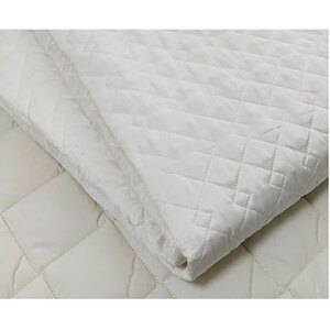 ＜セミダブル＞ピュアシルク敷パッド 120×205cm　1枚 ホワイト SCC-1220SW
