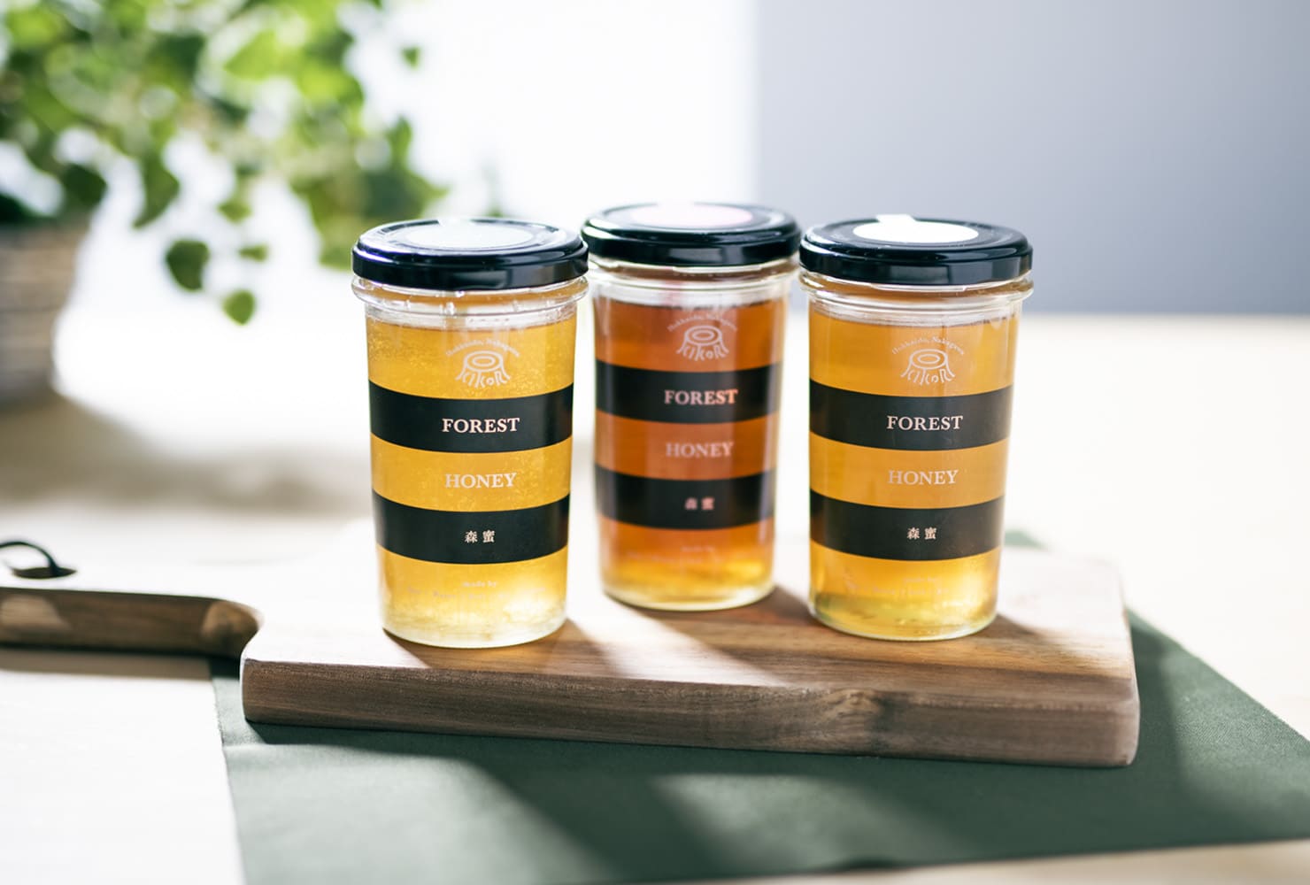 [B03] KIKORIシリーズ「森蜜」（大サイズ3種セット）