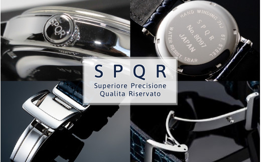 SPQR Ventuno ss ブラック/ブラック【腕時計 時計 ブランド SPQR スポール メンズ レディース 男女兼用 ギフト プレゼント 贈り物 ブラック 黒 機械式 バンド9種 ステンレス】