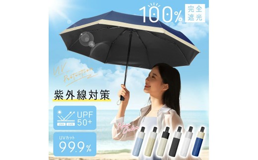 Nadas 折りたたみ傘　ネイビー　