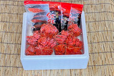 花咲かに300g前後～450g前後×4尾・甘塩紅鮭5切×3P C-76040