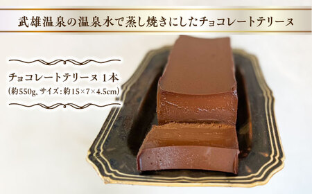 【武雄温泉の温泉水使用】チョコレートテリーヌ 1本 /Bake Story[UDY001]