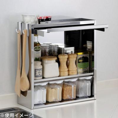 ふるさと納税 三条市 スパイスラック4杯 キッチン用品 ステンレス キッチン収納 [株式会社オビタス]【024S023】 |  | 02