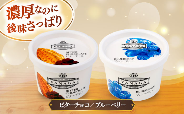 ご褒美アイスにぴったり！VANAGA 5種類のアイスクリーム12個入り 島根県雲南市/木次乳業有限会社 [AIBH008]