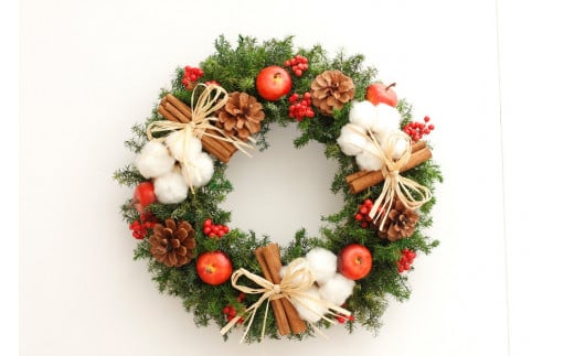 クリスマスリース・レギュラー【クリスマス限定！申込は11月30日まで】