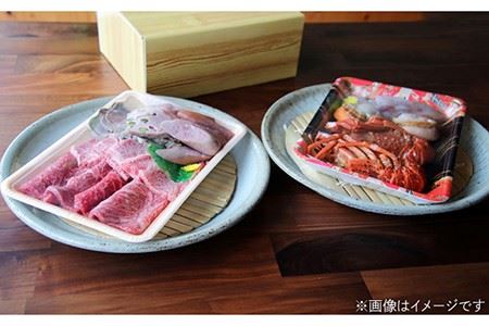 壱岐牛・海鮮付き鉄板焼セット《壱岐市》【壱岐牧場】[JBV007] 36000 36000円  コダワリ牛肉 こだわり牛肉 おすすめ牛肉 おススメ牛肉 人気牛肉 定番牛肉 通販牛肉 お取り寄せ牛肉 自