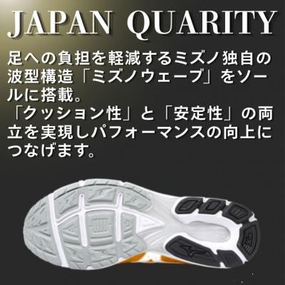 ふるさと納税 宍粟市 ミズノ ランニングシューズ【オレンジ×ホワイト×オレンジ 2E】AO83 |  | 01