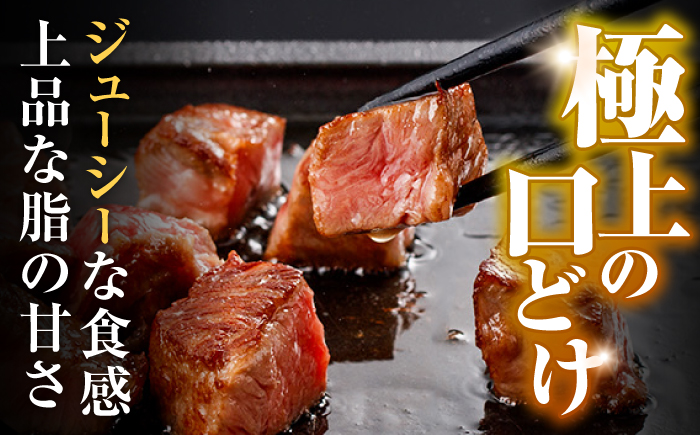 【ナイフ不要。3分で完成する贅沢！】長崎和牛 サーロインサイコロステーキ 400g / サーロイン さーろいん サーロインステーキ ステーキ ステーキ肉 サイコロステーキ 国産 和牛 牛 a5 牛肉 