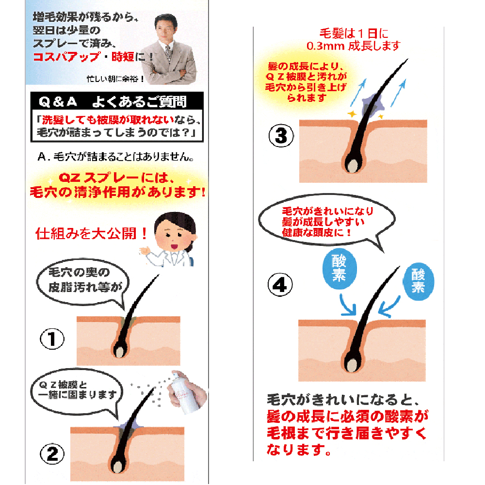 【ブラウン】ＱＺプロフェッショナル 180mL