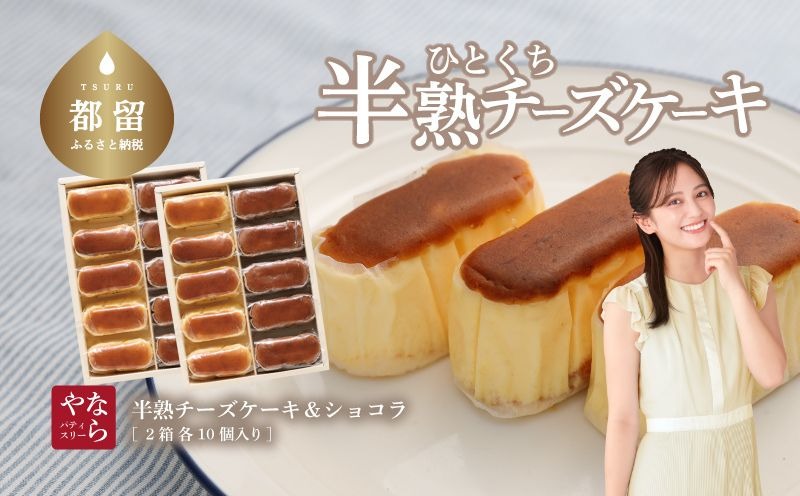 AP016　半熟チーズケーキ5ケ半熟ショコラ5ケ　10個入ｘ2箱