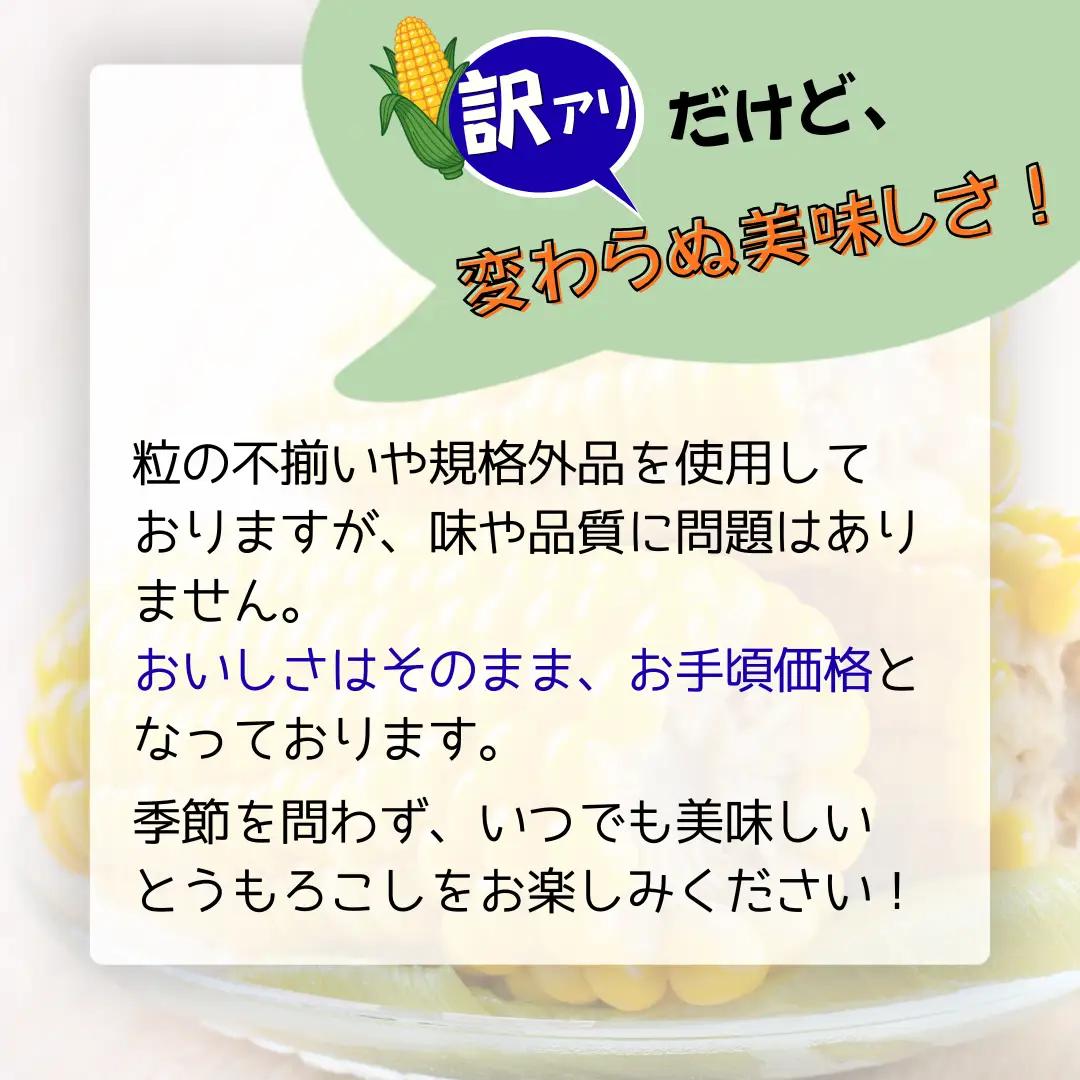 とうもろこし 5kg 冷凍トウモロコシ 秋田県産 パック 訳あり