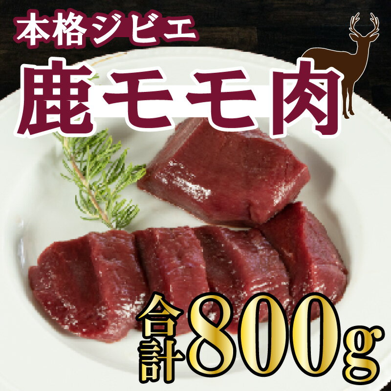 【ふるさと納税】 愛南ジビエ の 鹿 モモ 肉 800g （ 200g × 4パック ） シカ 冷凍 真空 国産 天然 鹿肉 精肉 ジビエ肉 赤身 焼肉 コンフィ ロースト ステーキ 燻製 バーベキュー しょうが焼き カレー 生姜焼き ハンバーグ シュウマイ 餃子 煮込み ポトフ 牡丹鍋 愛媛 愛南