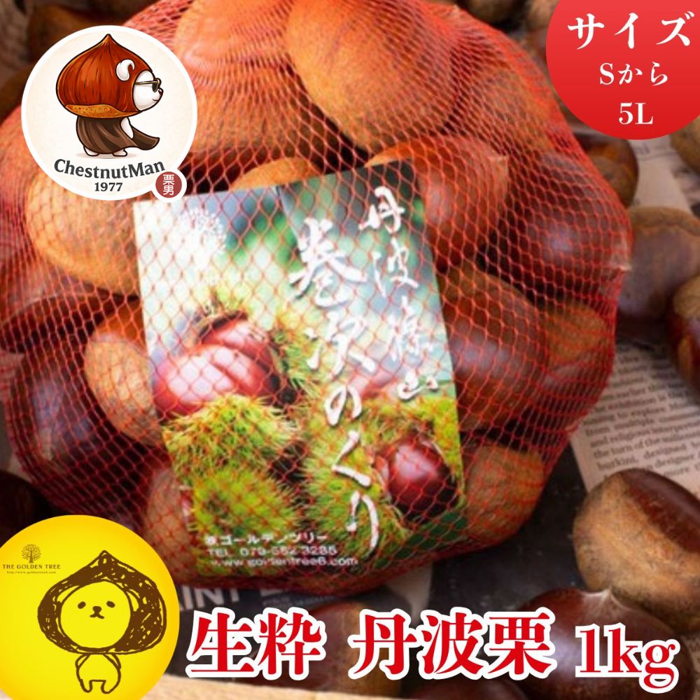【ふるさと納税】【2026年産先行予約】生粋丹波栗　巻次のくり 1kg | 兵庫県 丹波篠山市 プレミアム栗 期間限定 お取り寄せグルメ 高級 特産品 名産品 マロン 関西 西日本