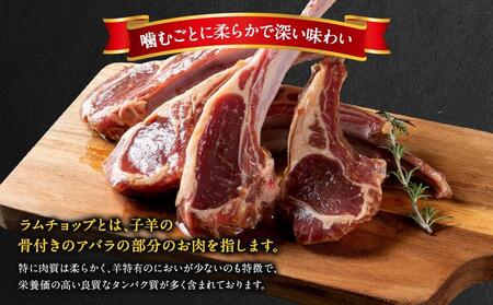 骨付き”ラムチョップジンギスカン”(約100g×5本入) 【肉 ラム ラムチョップ 骨付き ジンギスカン 焼肉 お肉 BBQ バーベキュー 小分け 冷凍 お取り寄せ グルメ おかず 旭川市 北海道 送