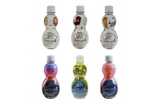 
ストラップ付ひょうたんから水　350ml　6本入り
