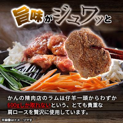 ふるさと納税 帯広市 かんの精肉店の味付らむじんぎすかん 800g (400g×2パック)希少部位  セット |  | 01