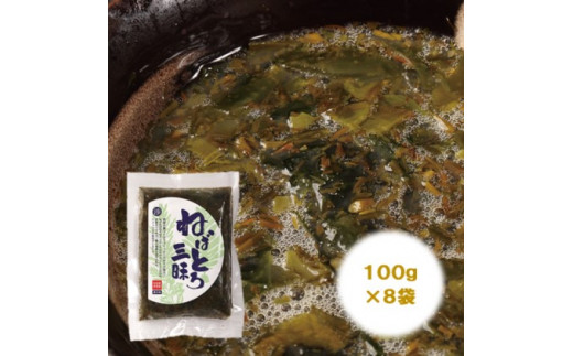 
【男鹿名産】渉水産のねばとろ三昧100ｇ×8個
