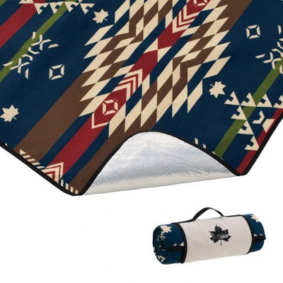 断熱防水ピクニックサーモマット195×155cm(LOGOS LAND)71809732　キャンプ