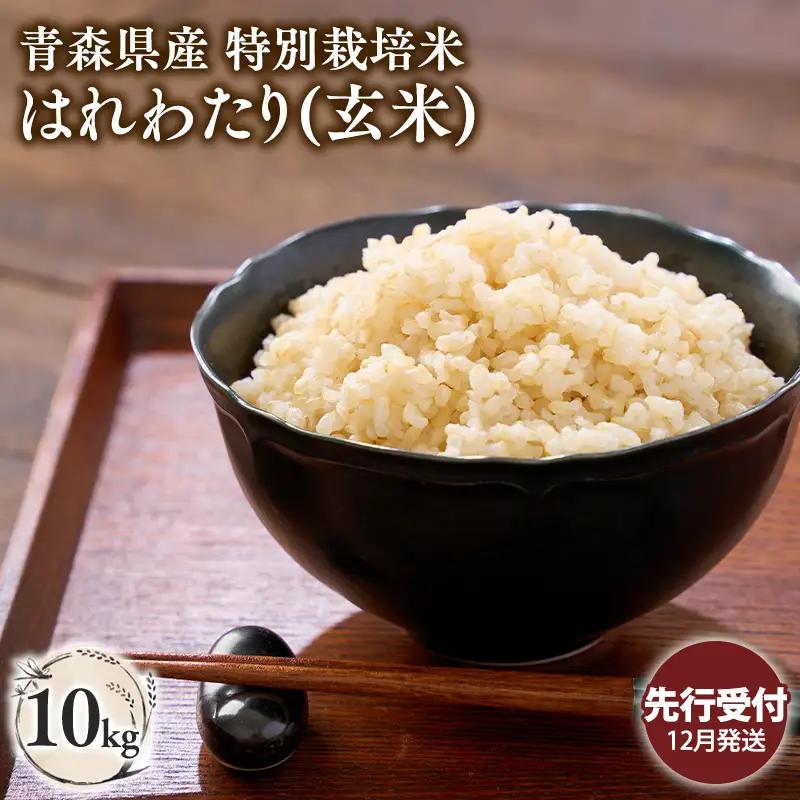 米 ≪令和8年産 先行予約≫特別栽培米 はれわたり玄米10kg