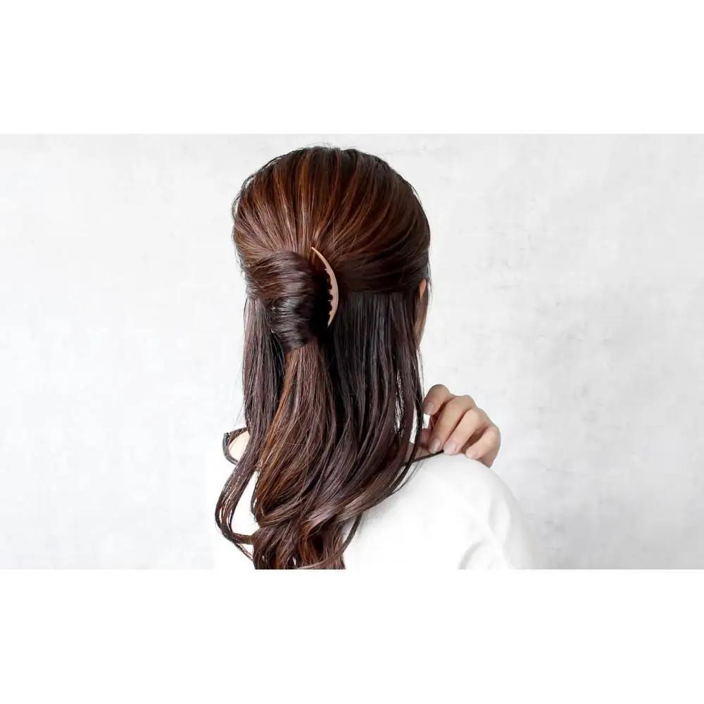 【女性のアイデア×職人技】ステンレス製かんざし「Arcliner comb/PinkGold」