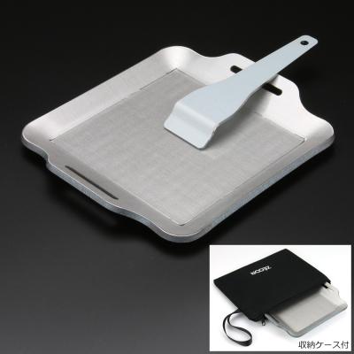 ふるさと納税 各務原市 ZEOOR キャンプ ステンレスプレート 板厚3mm 200×170mm【820】 |  | 01