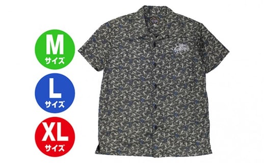 
                  GONZO SURF　オリエンタルボタンシャツ　ブラック 服 男性 メンズ ファッション 
                