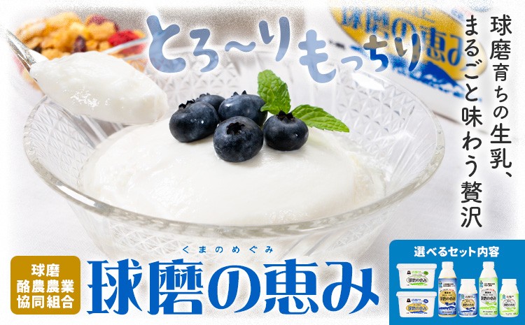 
                  球磨の恵み ヨーグルト のむヨーグルト 選べるセット内容 球磨酪農農業協同組合《30日以内に出荷予定(土日祝除く)》熊本県 球磨郡 山江村 球磨の恵みヨーグルト 球磨の恵みのむヨーグルト 加糖 砂糖不使用 熊本県産 生乳 使用
                
