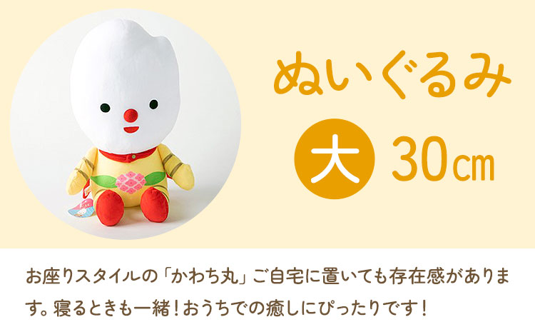 河内町 イメージキャラクター かわち丸 ぬいぐるみ 大1個 まちづくり河内株式会社かわち夢楽《30日以内に出荷予定(土日祝除く)》 茨城県 河内町 ぬいぐるみ かわち丸