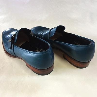 ふるさと納税 近江八幡市 手作りにこだわったオーダーシューズ・カーフ革(本革)【革靴仕立て券送付】 |  | 01