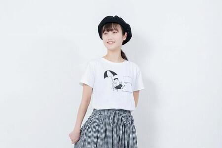 《1》【KEYMEMORY鎌倉】GrenouilleイラストTシャツ WHITE