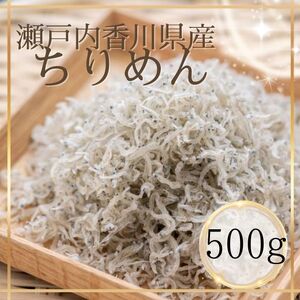 瀬戸内香川県産 ちりめん 500g【L-64】