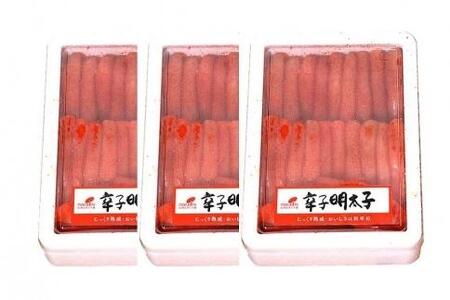 まるきた水産 辛子明太子　1本物3kg(1kg×3)