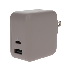 モバイルバッテリー USB タイプC ラテグレージュ MOTTERU MOT-ACPD65WU1