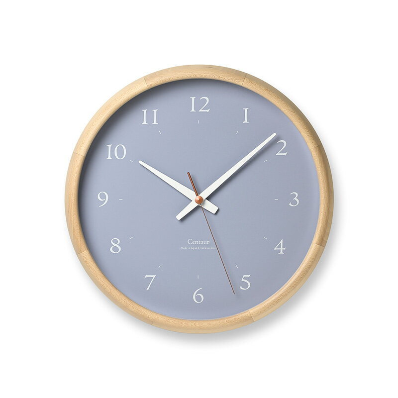 【ふるさと納税】Centaur Clock / PC23-14 BL　 壁掛け時計 時計 Lemnos レムノス インテリア 民芸品 工芸品 工芸 伝統技術 壁掛け　インテリア・民芸品・工芸品・伝統技術