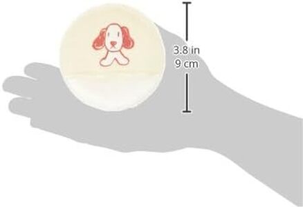 わんわんベビーパフピンク 2個｜ベビー用品 [1257]