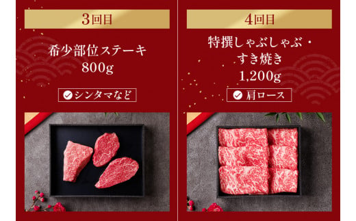神戸牛 定期便「ファーストクラス」（定期便全6回 総量5600g）冷凍発送 ふるさと納税で贈る至福の味わい！自慢の神戸牛をご自宅で堪能しませんか？ 大人気 しゃぶしゃぶ すき焼き 焼肉 ステーキ 特選