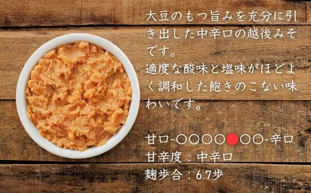 赤味噌 越後みそカップ 3.2kg (800g×4個入) 山崎醸造