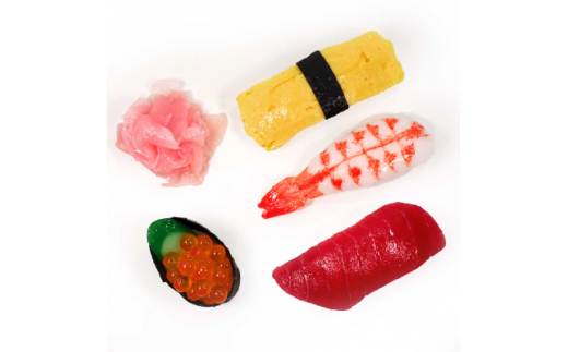 
食品サンプルマグネット お寿司5個セット【1209960】
